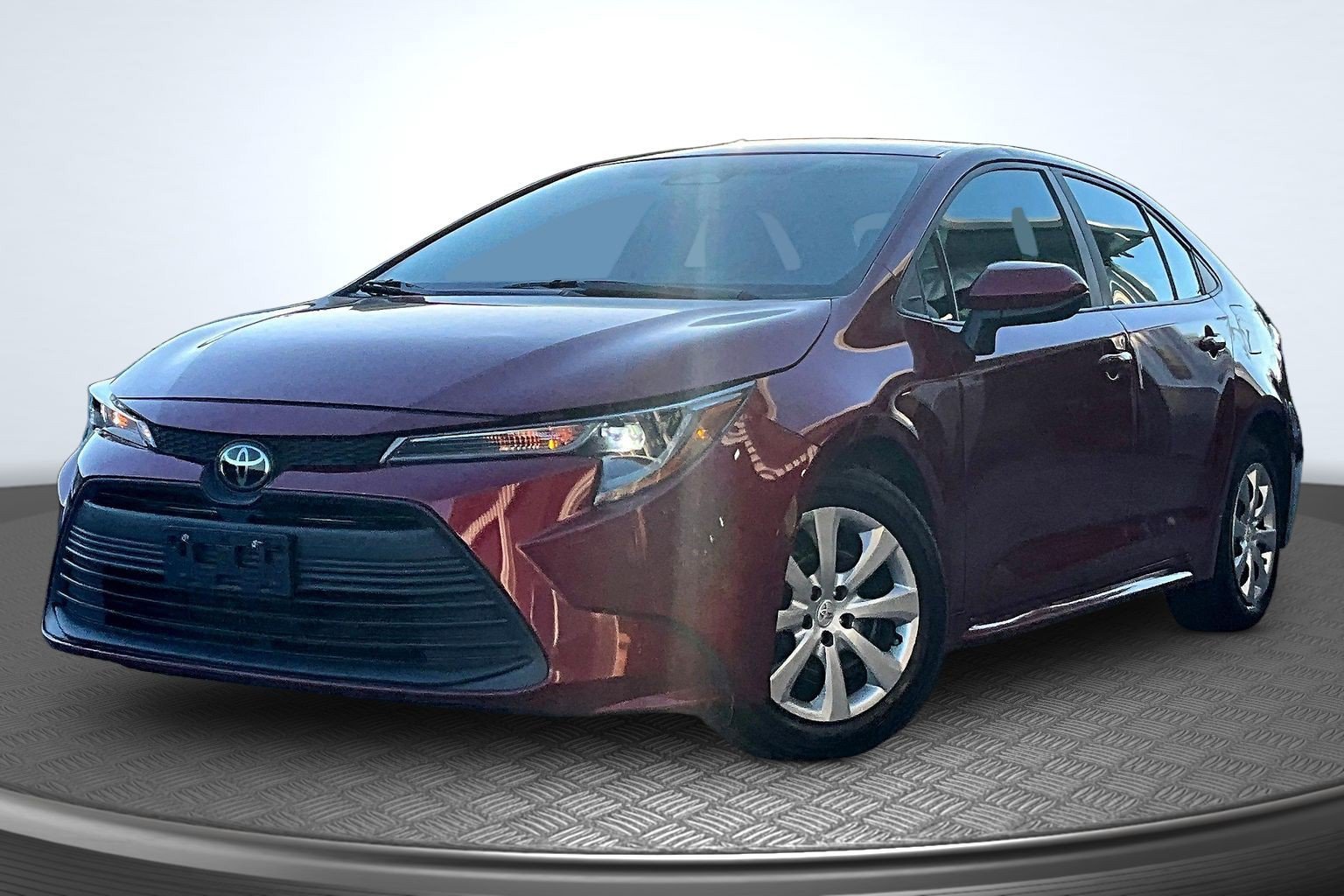 Used 2024 Red Toyota LE image 1
