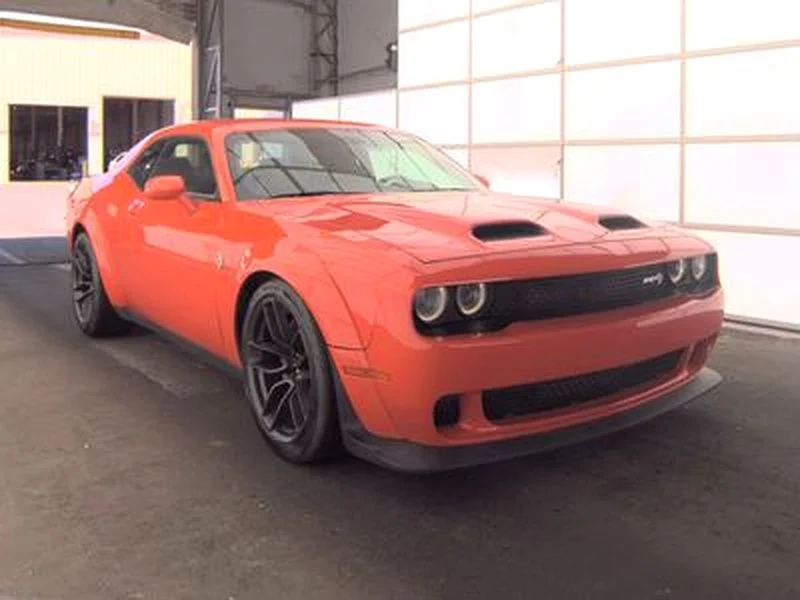Used 2019 Orange Dodge SRT Hellcat Widebody image 4