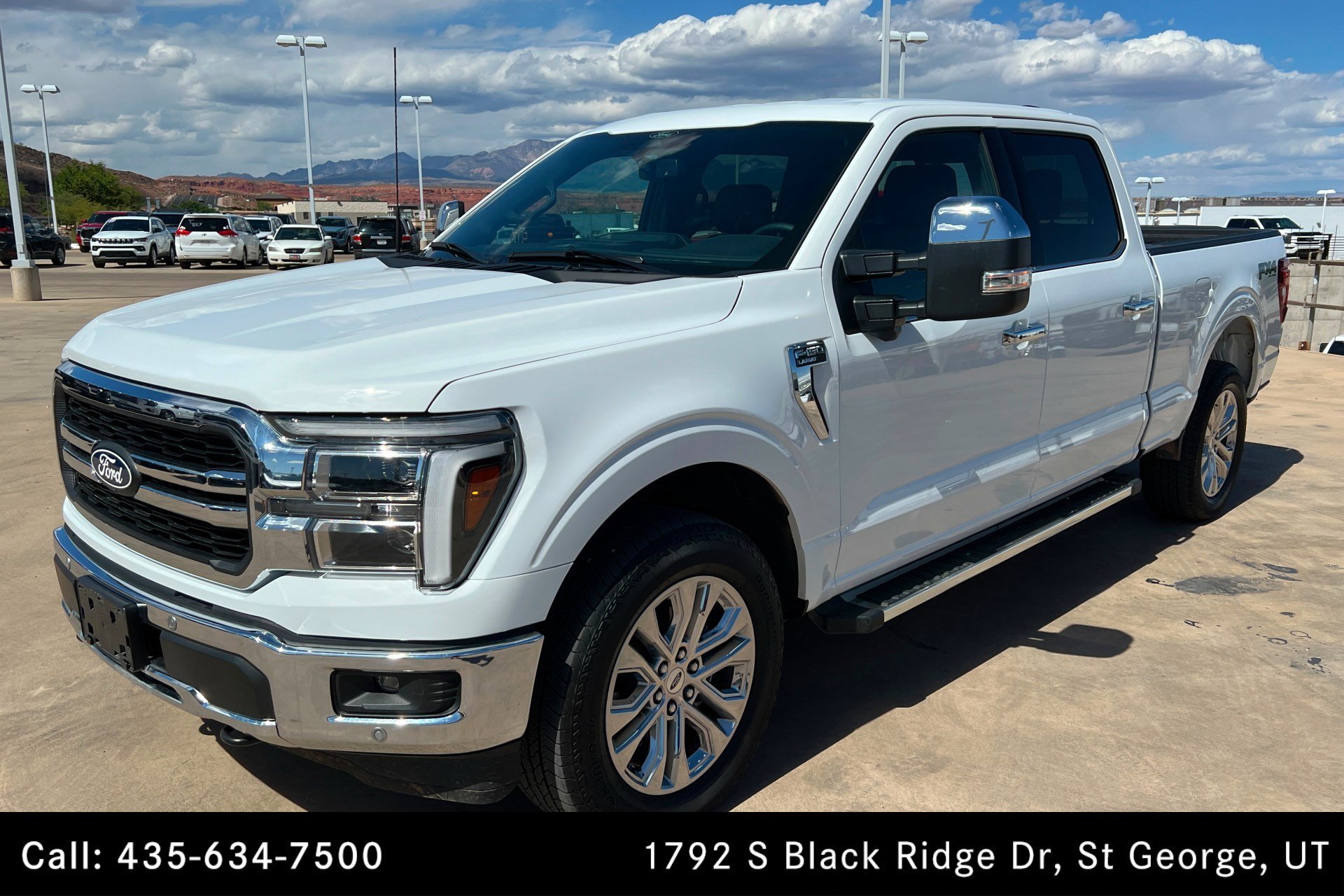 Used 2026 OXFORD WHITE Ford LARIAT image 1