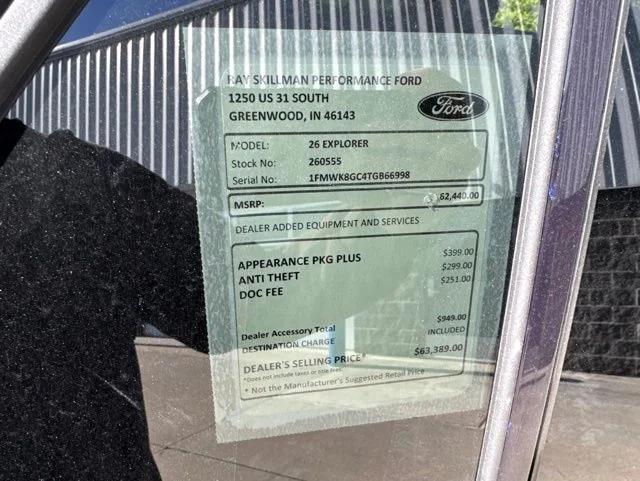 New 2026 Carbonized Gray Metallic Ford ST image 2