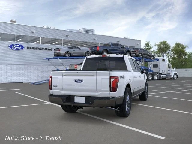 New 2026 Star White Metallic Tri-Coat Ford King Ranch image 11