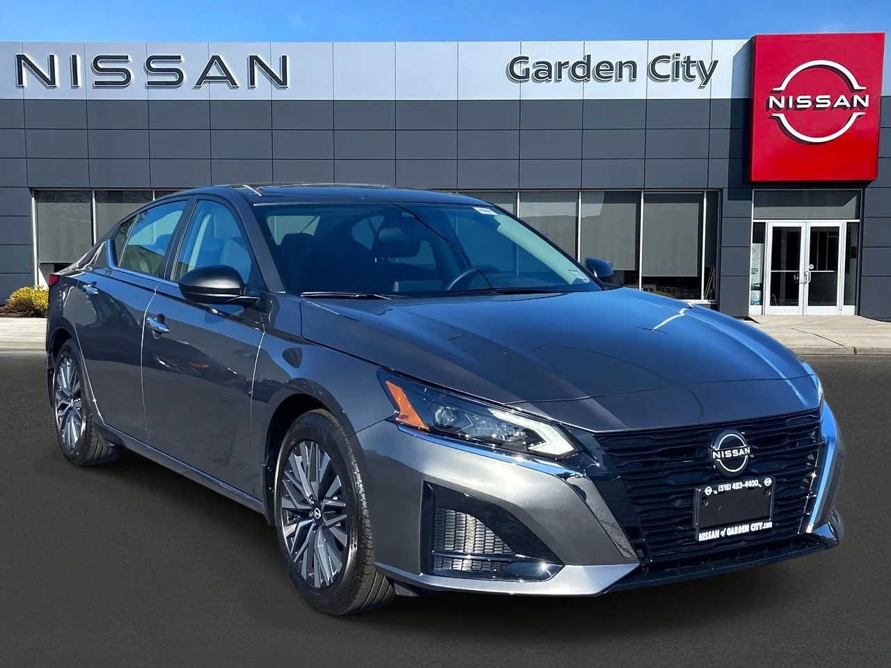 New 2026 Gun Metallic Nissan SV image 1