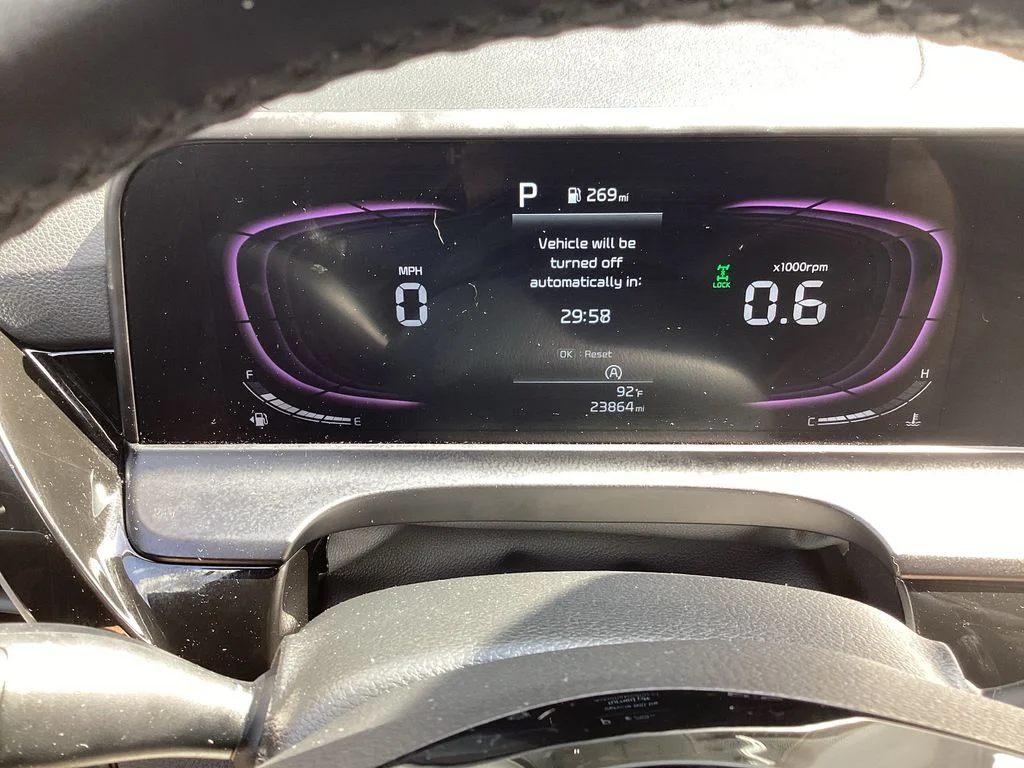 Used 2025 Black Kia S image 14