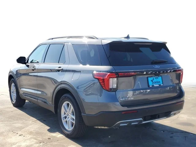 New 2026 Carbonized Gray Metallic Ford Active image 3