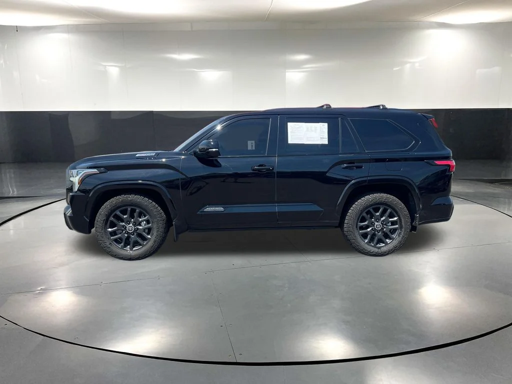 Certified Used 2024 Black Toyota Platinum image 5