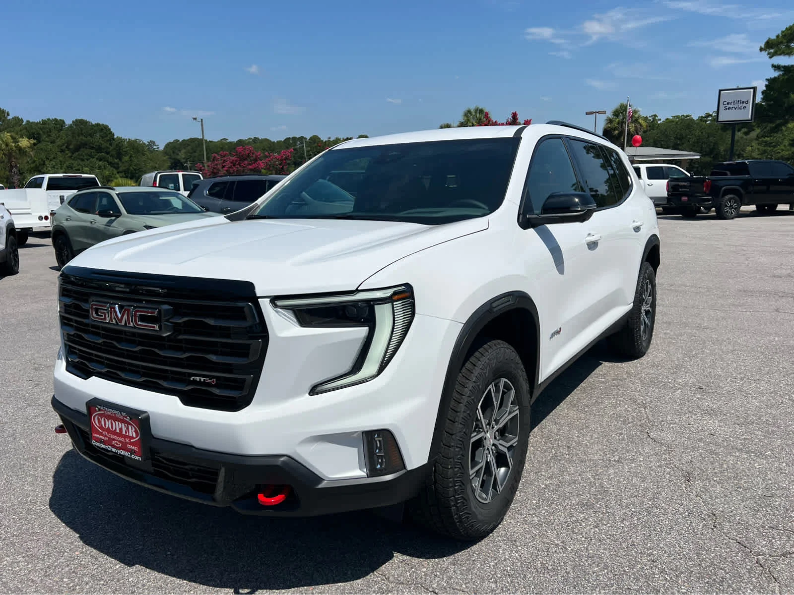 New 2026 Summit White GMC AT4 image 1