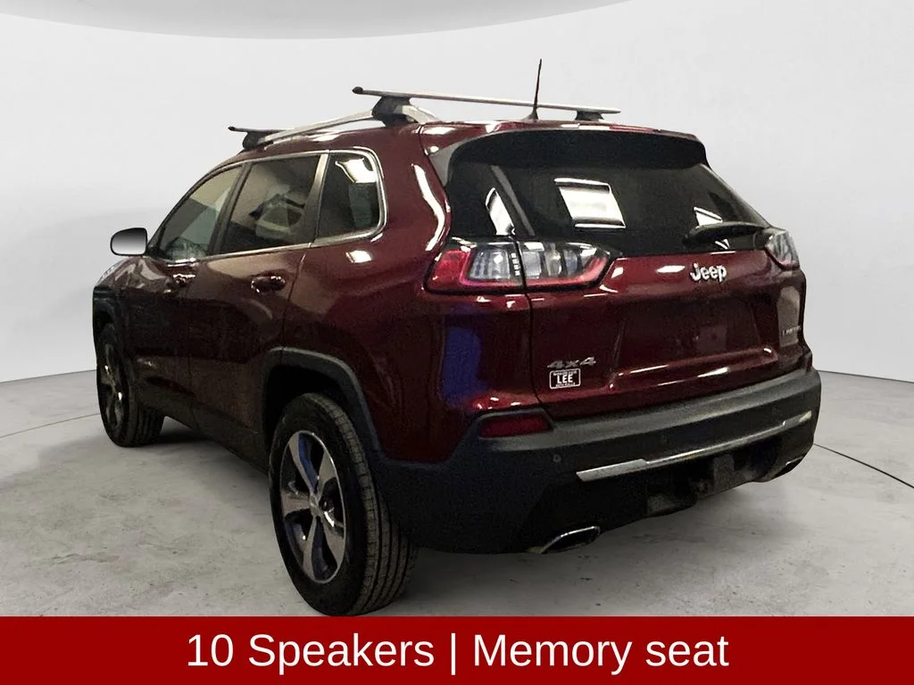 Used 2019 Velvet Red Pearlcoat Jeep Limited 4x4 image 3