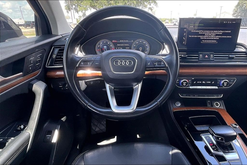 Used 2021 Brilliant Black Audi 45 Premium Plus image 8