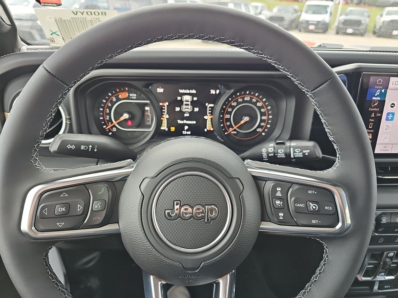 New 2026 Bright White Clearcoat Jeep Sahara image 21