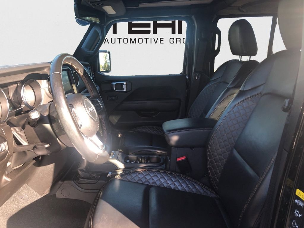 Used 2022 Black Jeep Unlimited Sahara High Altitude image 24