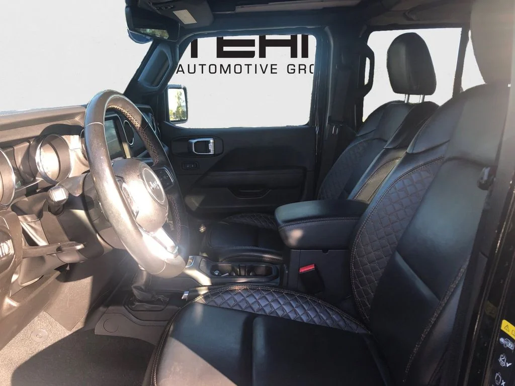 Used 2022 Black Jeep Unlimited Sahara High Altitude image 24