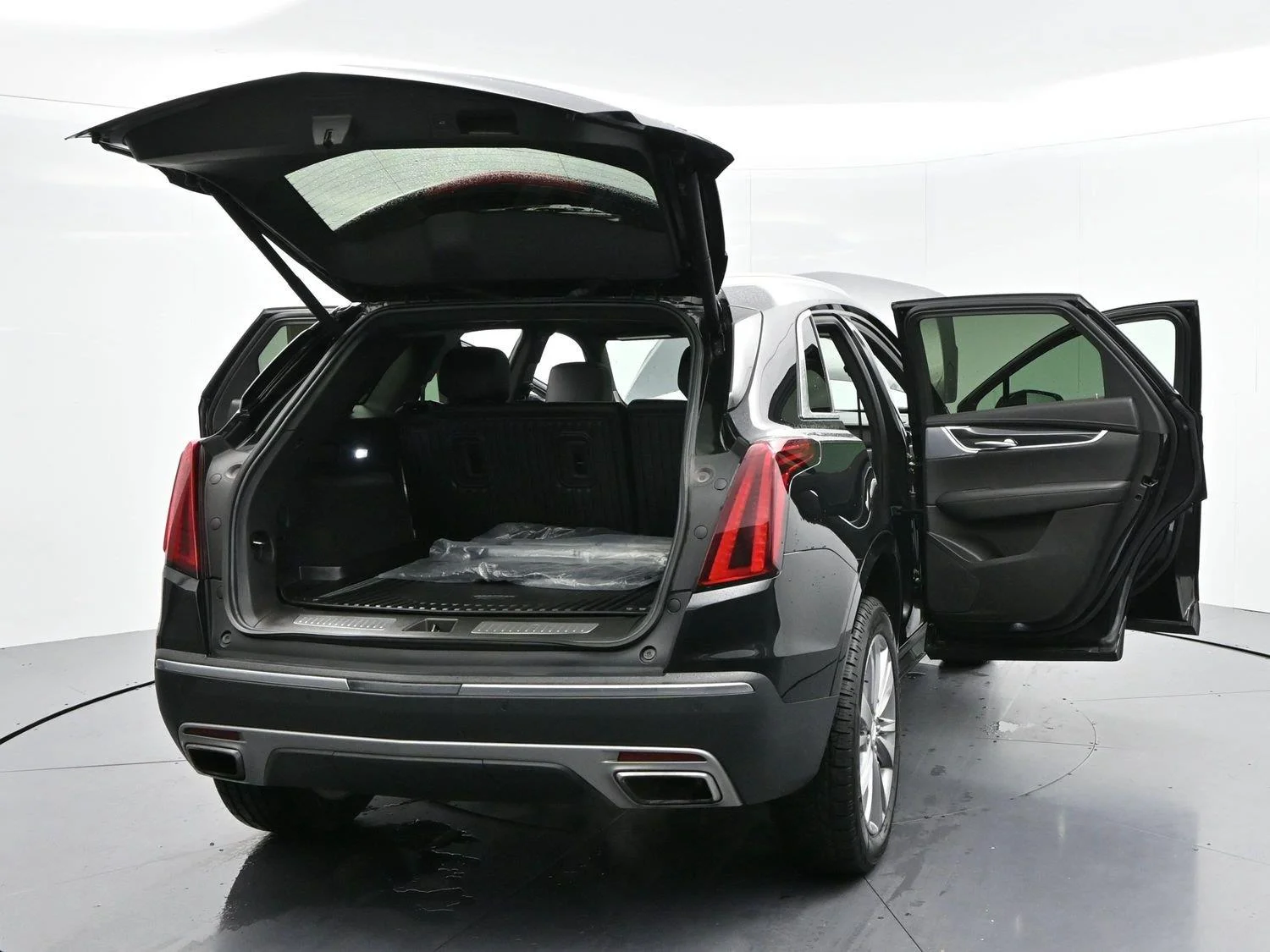 Used 2024 Stellar Black Metallic Cadillac Premium Luxury image 48
