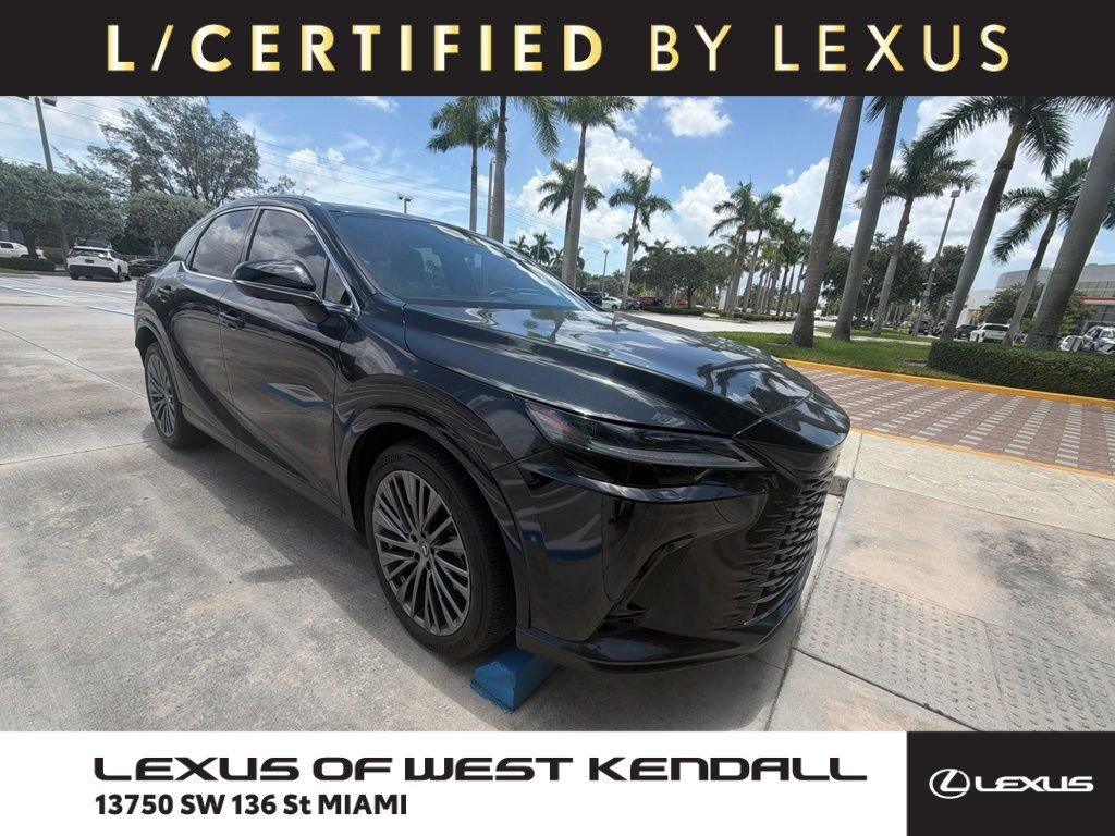 Certified Used 2025 Caviar Lexus RX 450h+ Luxury image 1