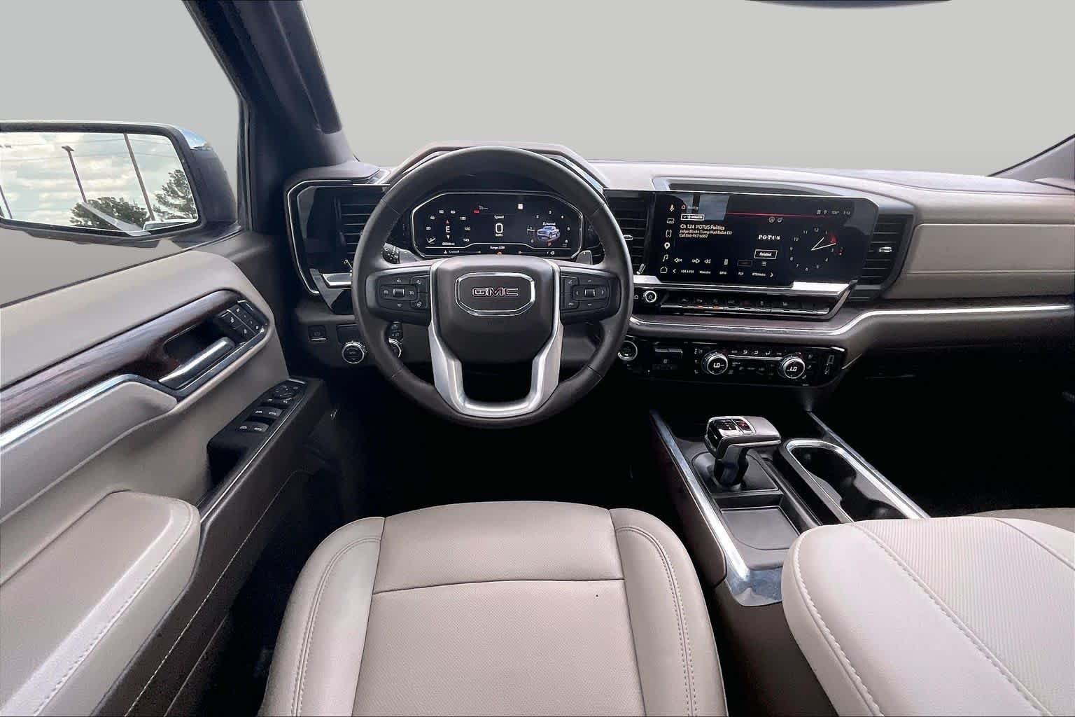Used 2023 PACIFIC BLUE METALLIC GMC SLT image 6