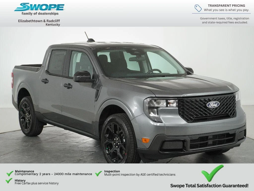 New 2026 Carbonized Gray Metallic Ford XLT image 1