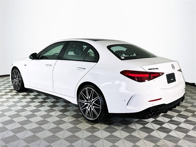New 2026 Polar White Mercedes-Benz C 43 AMG® image 35
