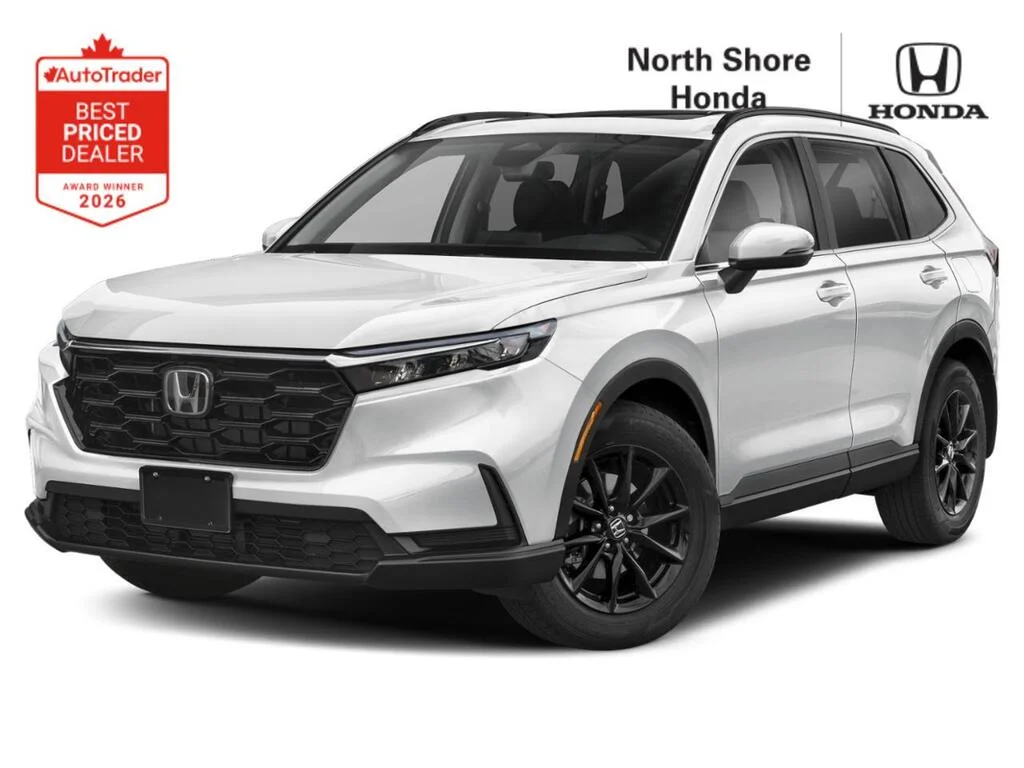 New 2026 Platinum White Pearl Honda SPORT The one most families choose — and you