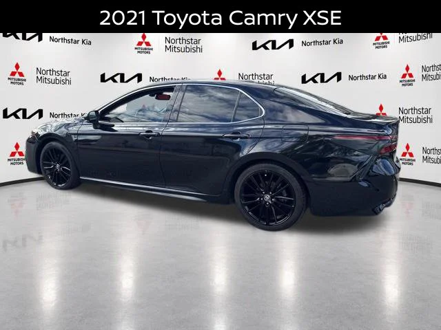 Used 2021 Black Toyota XSE image 4