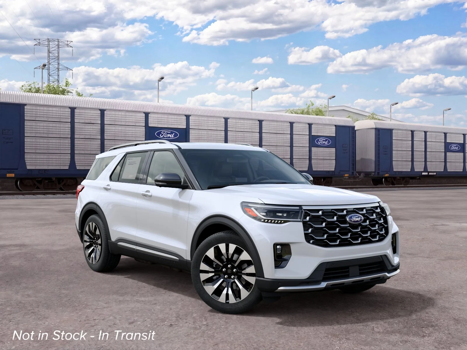 New 2027 White Ford 4DR 4WD PLTNM image 17