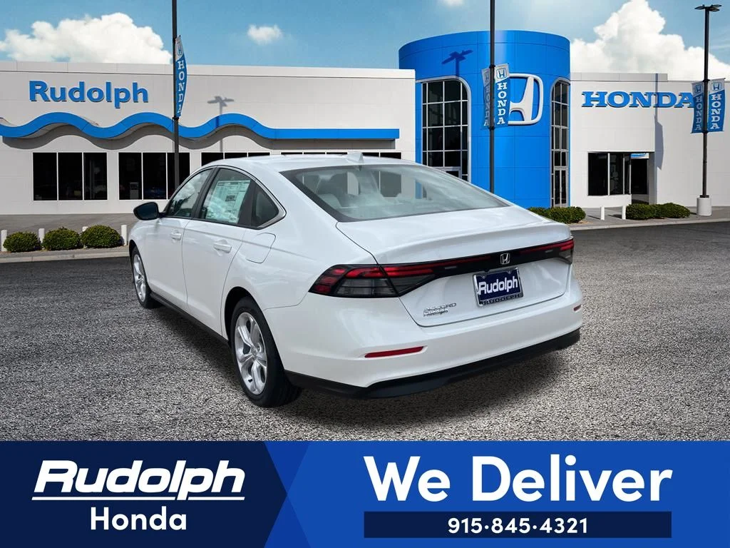 New 2026 Platinum White Pearl Honda LX image 3