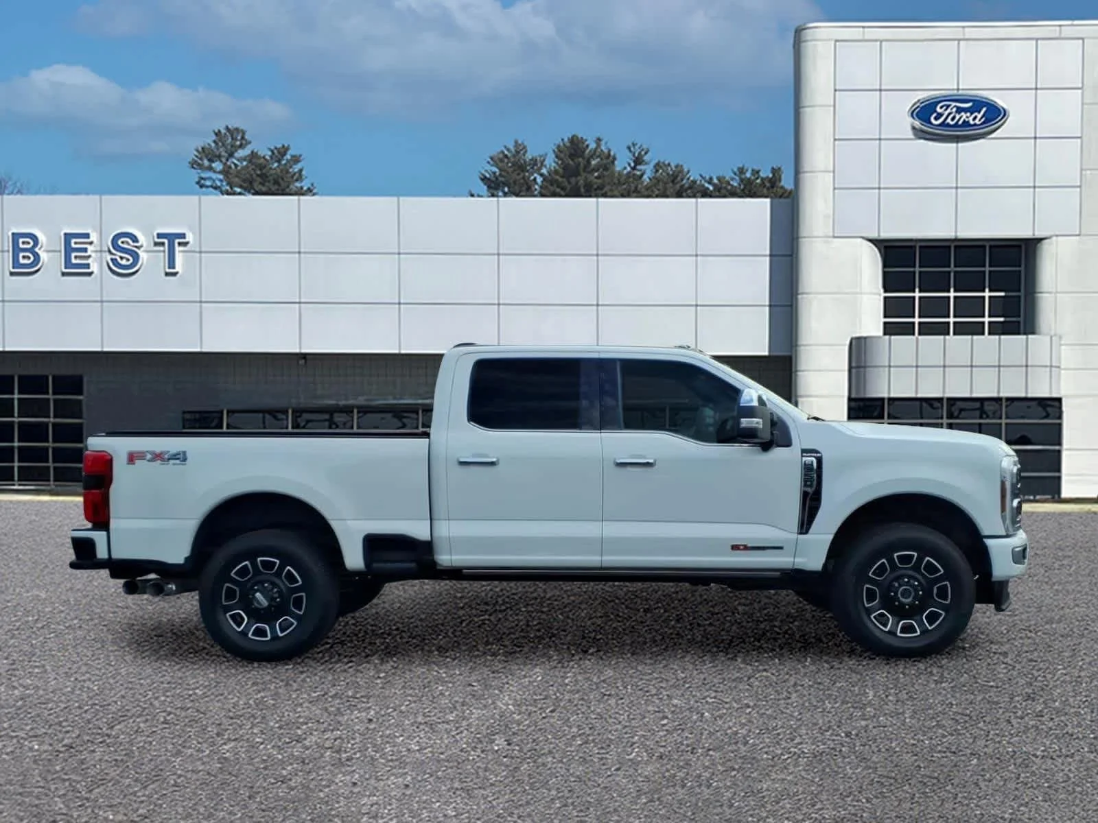 Used 2024 Star White Metallic Tri-Coat Ford Platinum image 8