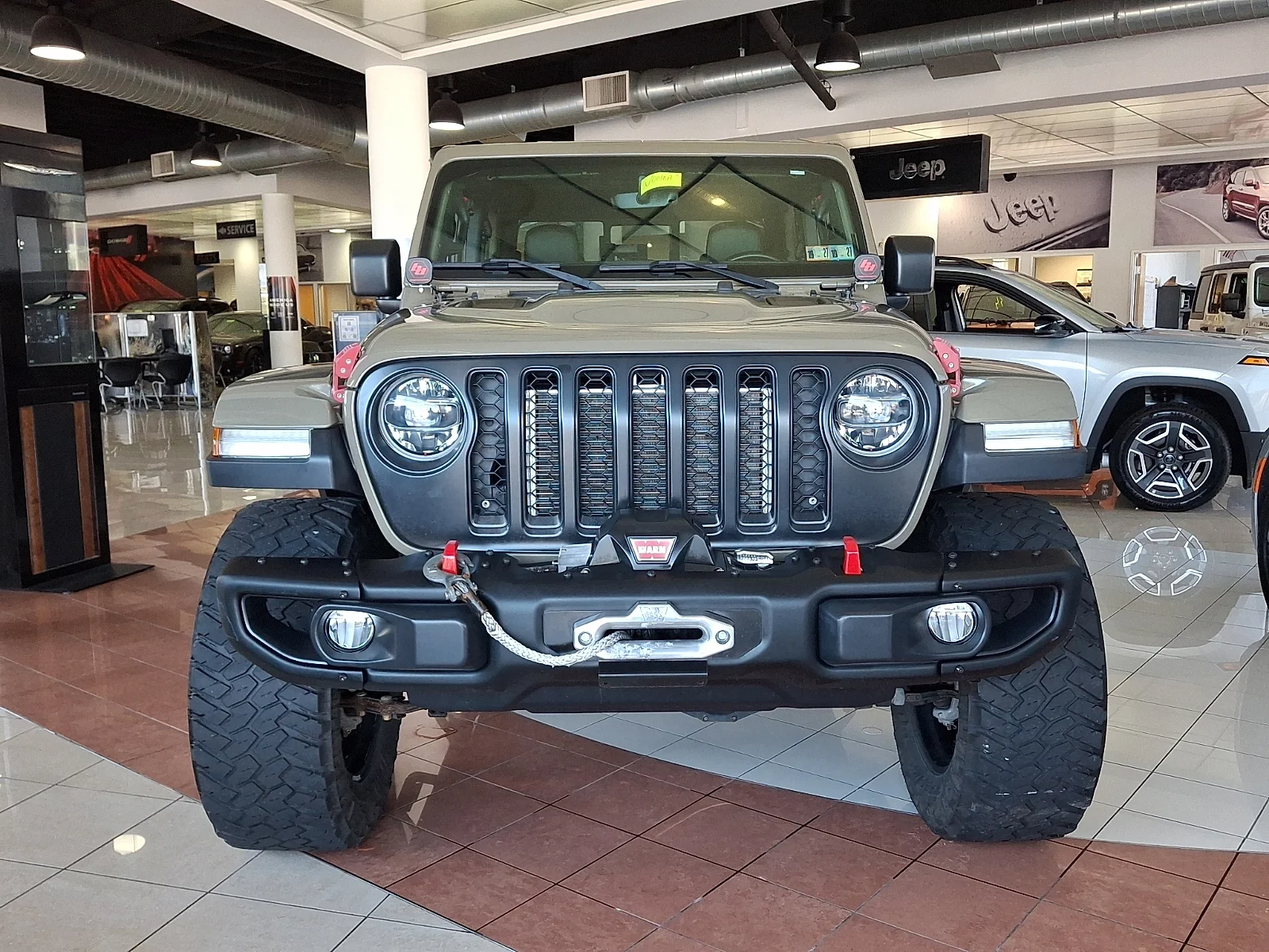 Used 2020 Green Jeep Rubicon image 3