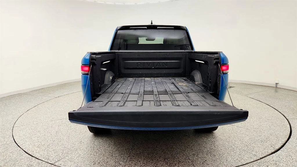 Used 2024 Rivian Blue Rivian Adventure Dual-Motor Large Pack w/ Ocean Coast Vegan Leather image 6