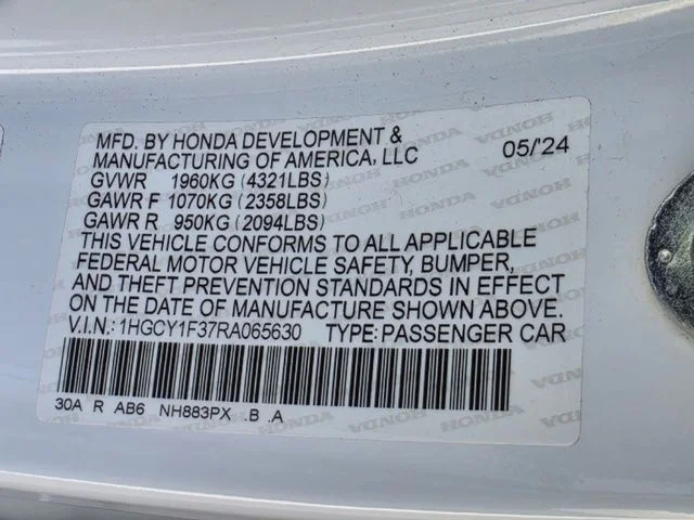 2024 Honda Accord EX - Photo 33