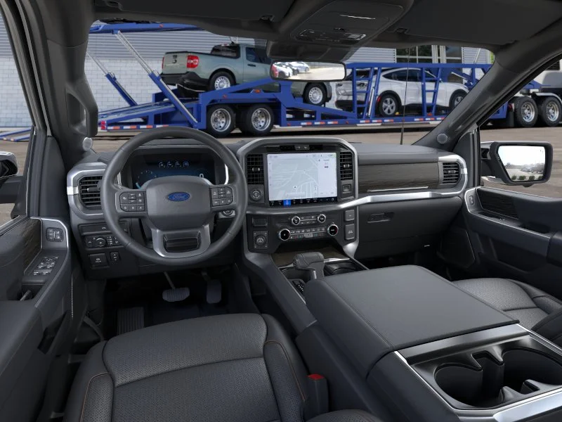 New 2026 Star White Metallic Tri-Coat Ford Lariat® image 9