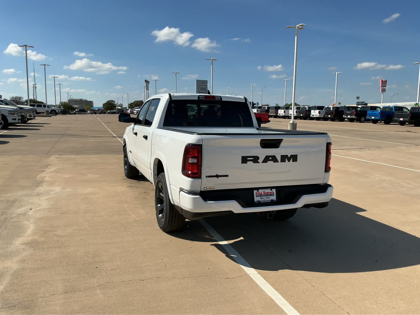 New 2026 Bright White Clearcoat RAM Lone Star image 11