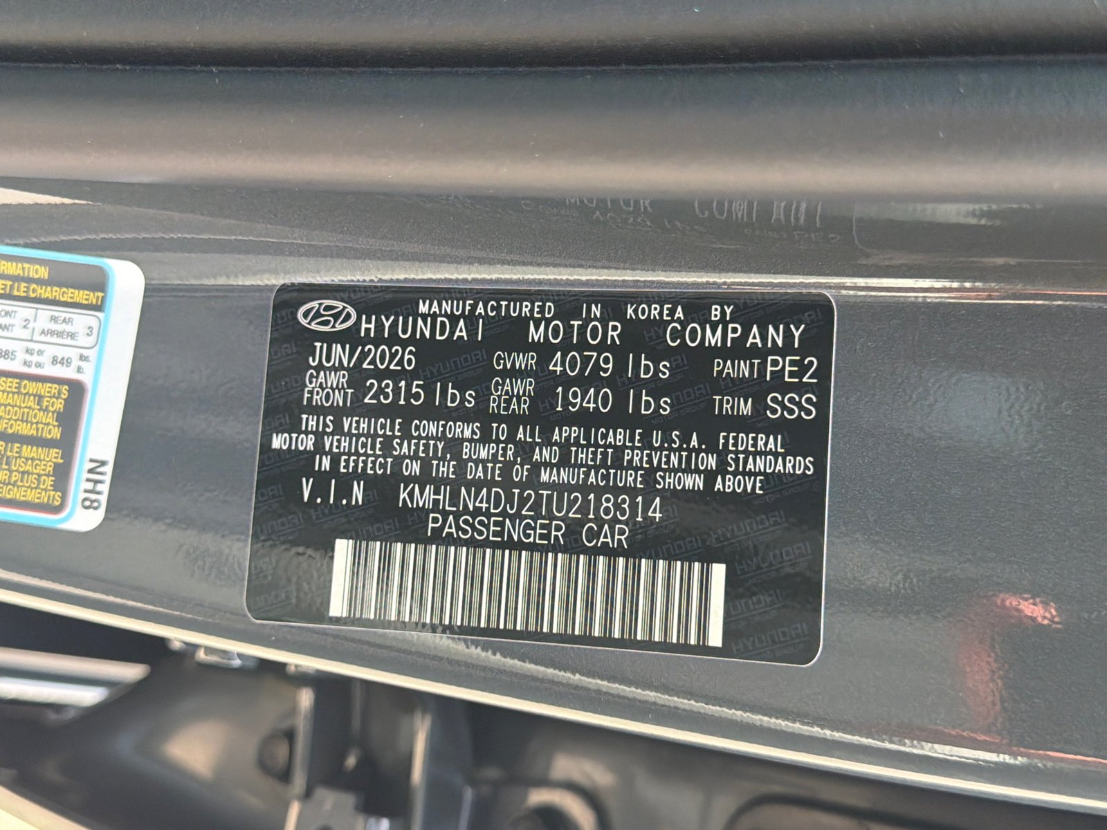 New 2026 Ecotronic Gray Hyundai Limited image 29