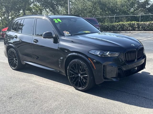 Used 2024 Black Sapphire Metallic BMW xDrive40i image 2