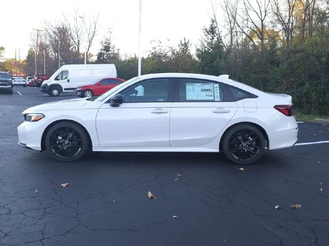 New 2026 Platinum White Pearl Honda Sport image 9