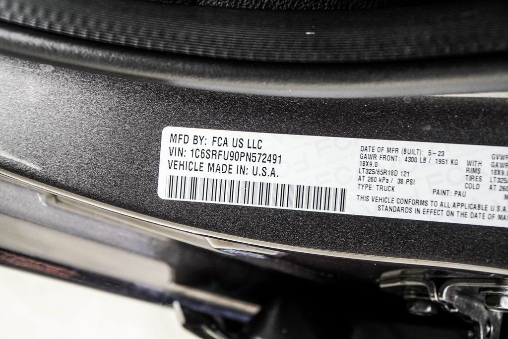 Used 2023 Gray Ram TRX image 51
