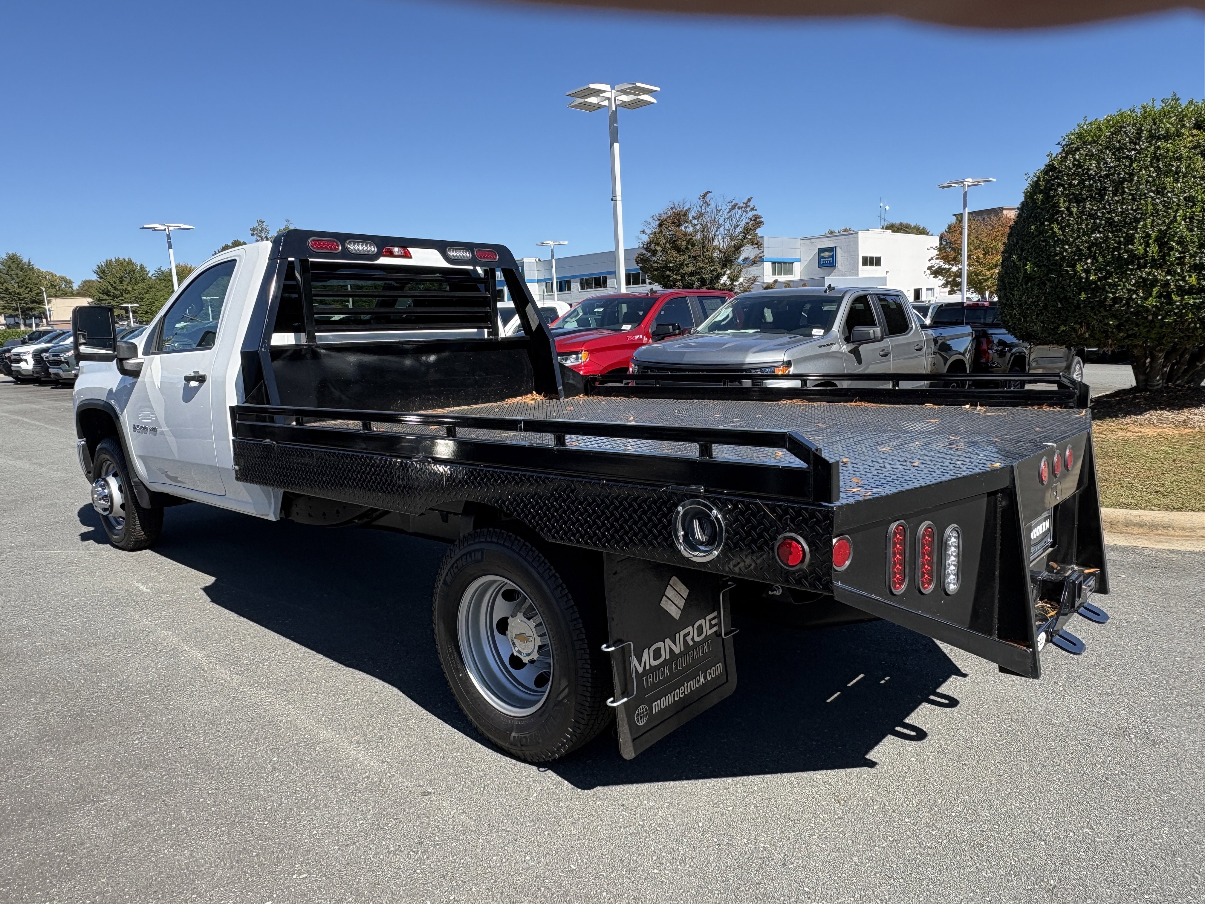 New 2025 Summit White Chevrolet Work Truck image 3