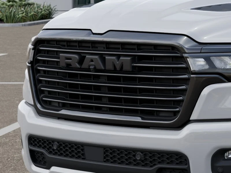 New 2026 Bright White Clear-Coat Exterior Paint RAM Laramie image 11