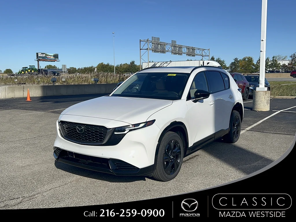 New 2026 Rhodium White Metallic Mazda 2.5 S Premium Plus AWD image 1
