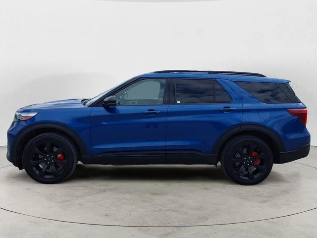 Used 2022 Blue Metallic Ford ST image 2