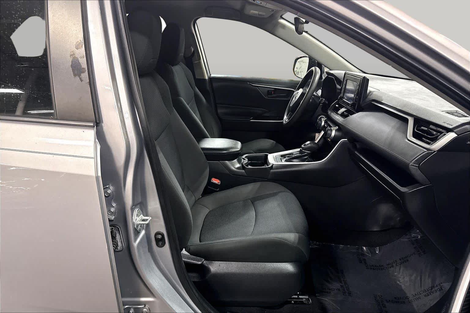 Used 2021 Silver Sky Metallic Toyota LE image 9