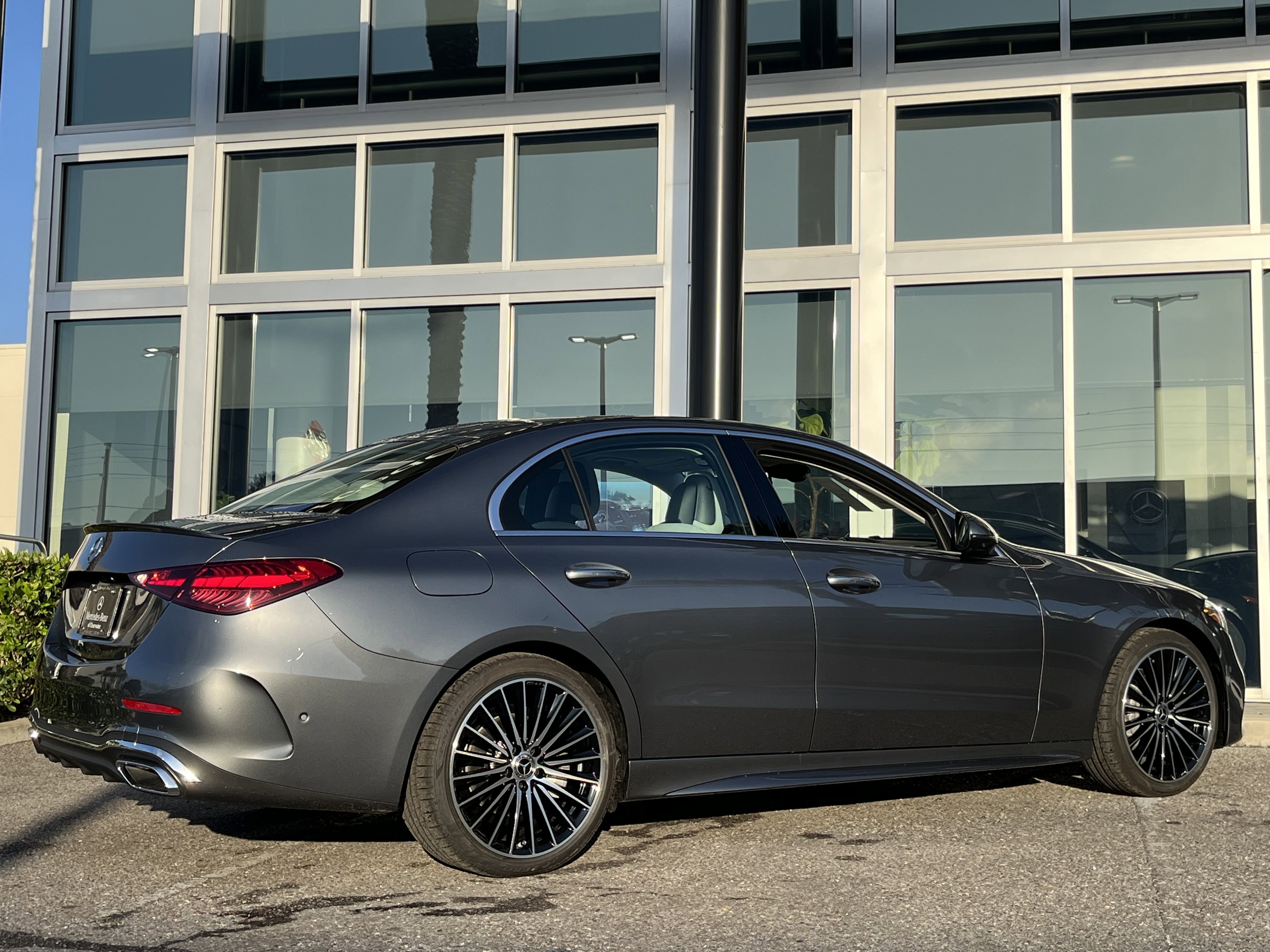 New 2026 Selenite Grey Metallic Mercedes-Benz C 300 image 7