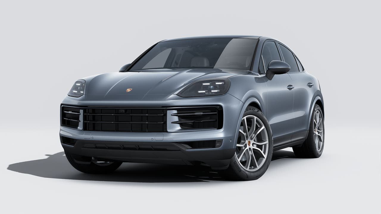 New 2027 Vanadium Grey Metallic Porsche Coupe image 1
