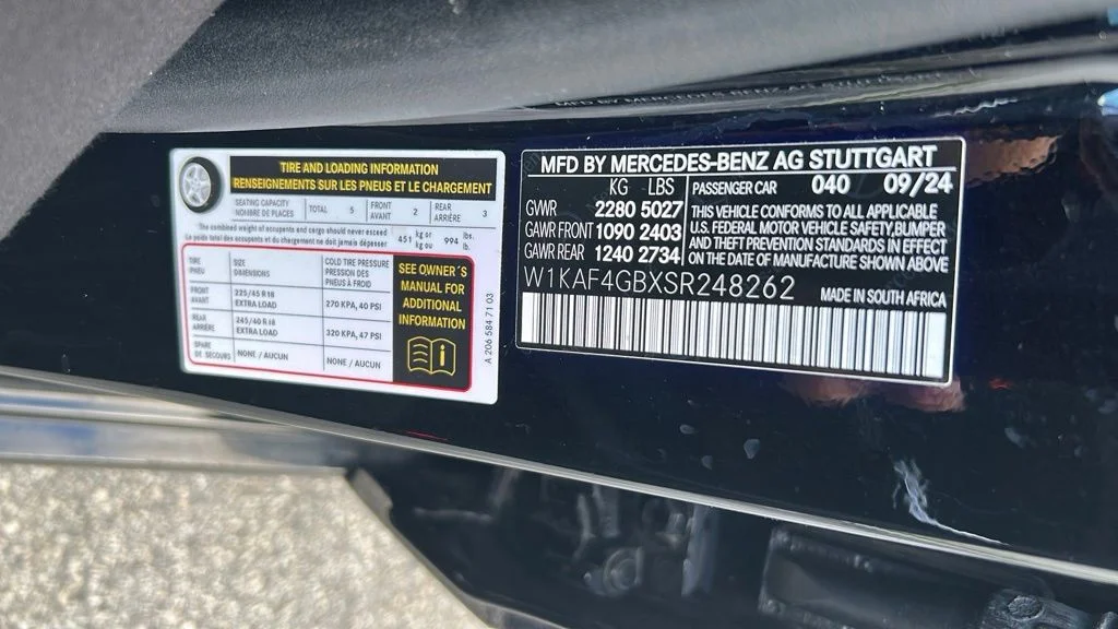 Certified Used 2025 Black Mercedes-Benz C 300 image 51