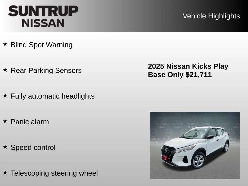 2025 Nissan KICKS PLAY Base - Photo 30