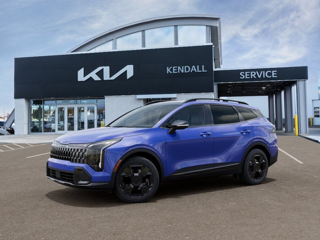New 2026 Blue Kia X-Line image 3