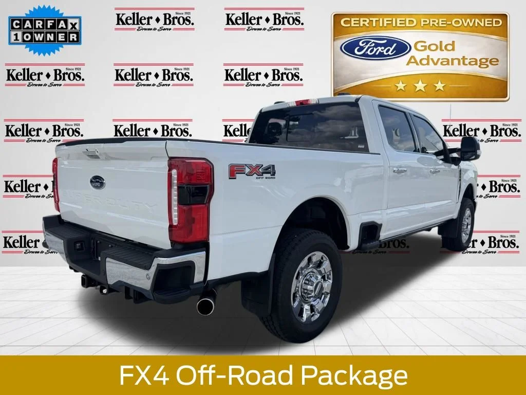 Certified Used 2024 Star White Ford Lariat image 8