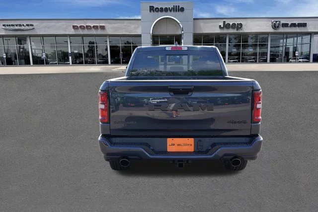 New 2026 Forged Blue Metallic Exterior Paint RAM Laramie image 4