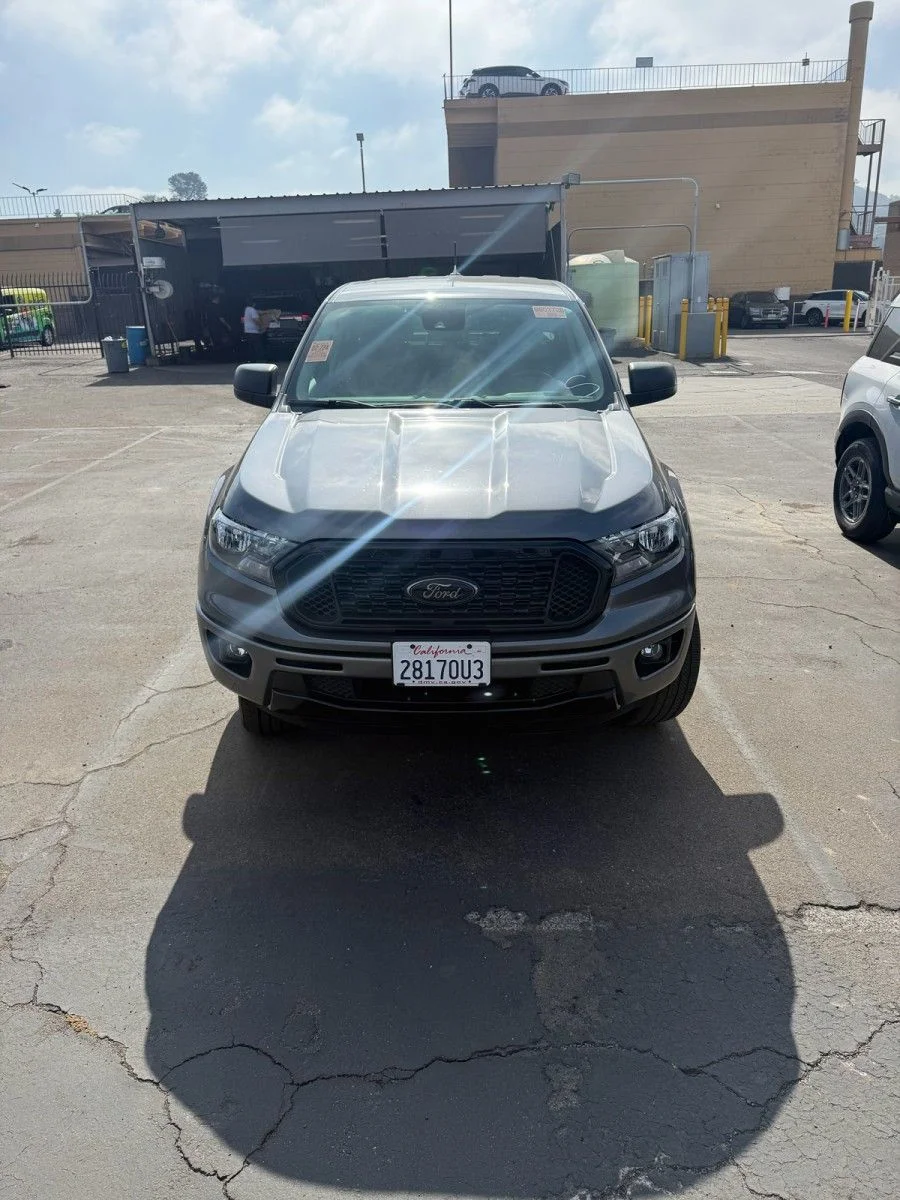 Used 2023 Carbonized Gray Metallic Ford XLT image 2