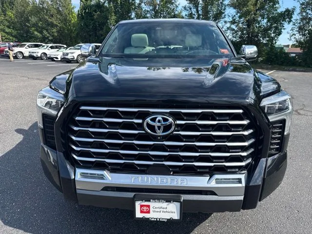 Used 2023 Midnight Black Metallic Toyota Capstone image 9