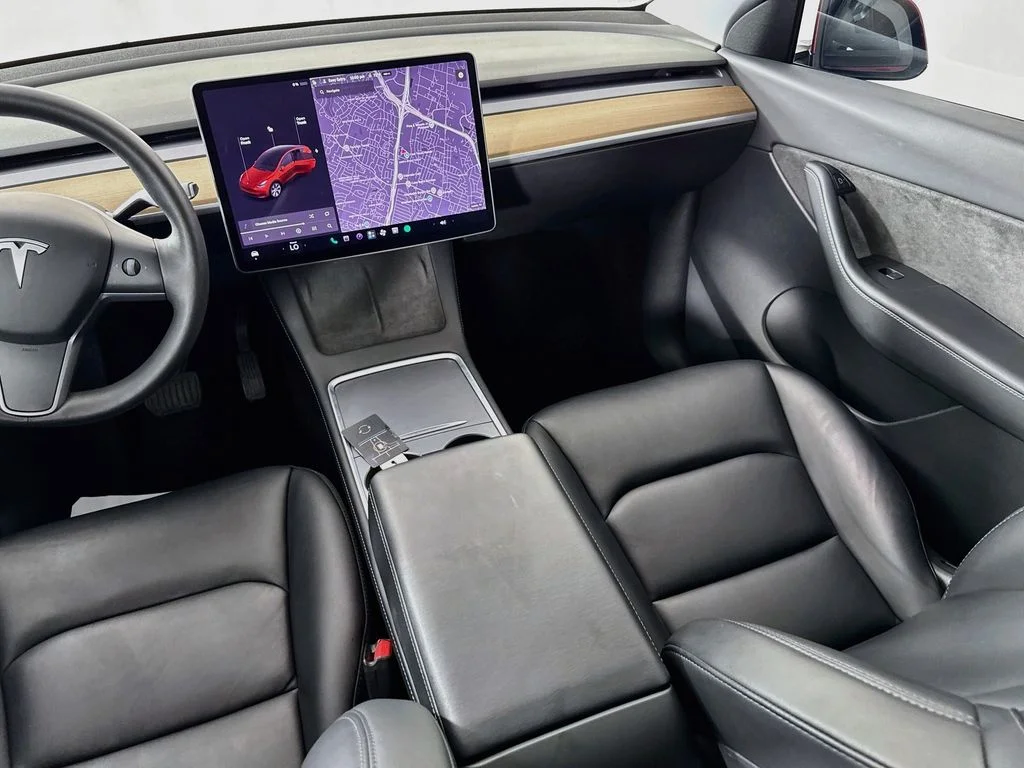 Used 2022 Red Multi-Coat Tesla Long Range image 29