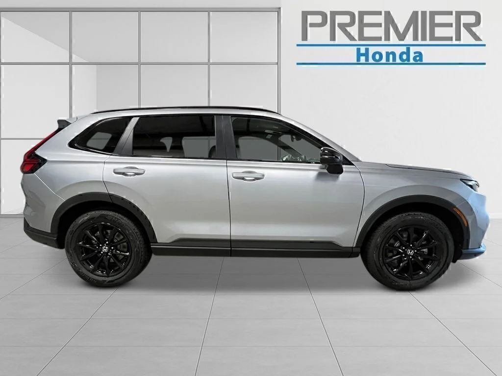 New 2026 Solar Silver Metallic Honda AWD Sport Hybrid image 8